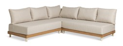 Habitat Bloom 5 Seater Garden Modular Sofa Set Natural 4359128 £850