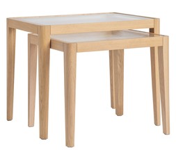 Habitat Camellia Natural Nest of Tables, £120, 7223763 2