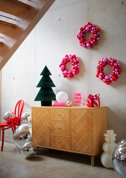 Habitat Christmas 2025 Scandi Sideboard Detail