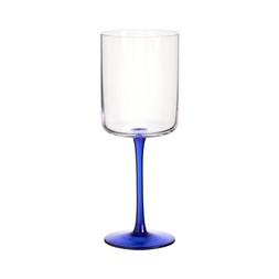 Habitat Colour Stem Wine Glass Blue 4Pk 7821000 £17