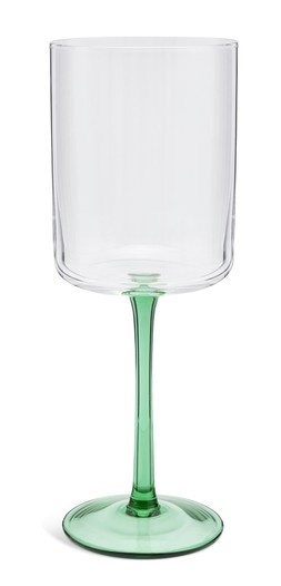 Habitat Coloured Stem Wine Glass Green, £4.25, 143350083 1