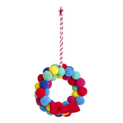 Habitat Decorative Mini Pom Pom Wreath, £5, 7354948 1