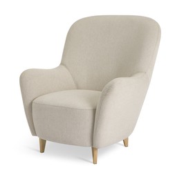 Habitat Denham Wing Back Chair Taupe, £220, 7466001 2