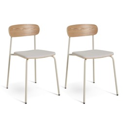 Habitat Gako Natural Chair Pair, £120, 7160709 2