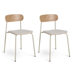 Habitat Gako Natural Chair Pair 7160709 £120