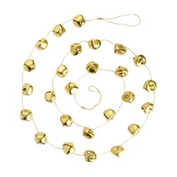 Habitat Gold Bells Garland, £10, 7313532 1