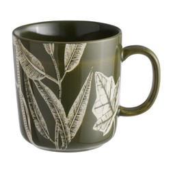 Habitat Green Floral Mug 4pk, £15, 7611997 3