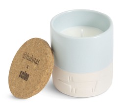 Habitat x Scion Family Mr Fox Ceramic Candle Blue, &pound;8