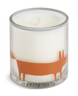 Habitat x Scion Family Mr Fox Glass Candle Blue, &pound;6