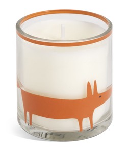 Habitat x Scion Family Mr Fox Glass Candle Orange, &pound;6