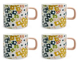 Habitat x Scion Family Spring Meadow Mug Set 4pcs, &pound;16