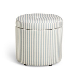 Habitat Leo Stripe Storage Footstool, £55, 7266263 1