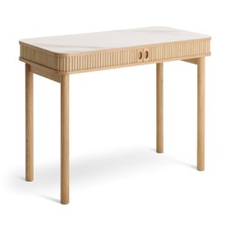 Habitat Lex Ceramic Console Desk Oak, £300, 7707791 2