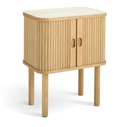 Habitat Lex Ceramic Side Table Oak 7693812 £140