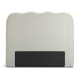 Habitat Onda Headboard Double Sage Stripe, £135, 7183236 4
