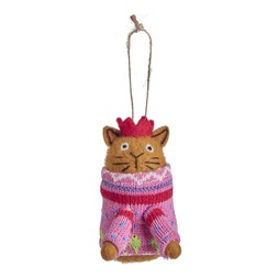 Habitat Single Dec - Cat in Jumper, £5, 7318692 2