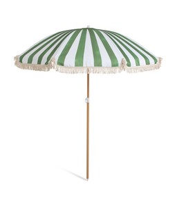 Habitat Sunbeam 1.6M Garden Parasol Green & White 7188200 £25