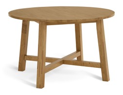 Habitat Trieste Round 4 Seater Dining Table - Oak, £250, 7317514