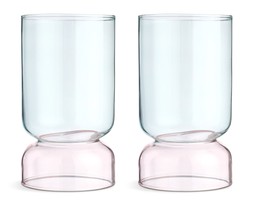 Habitat Two Tone Footed Wine 2pk, £12.50, 4563196 1