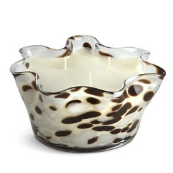 Habitat White Suede & Amber Handkerchief Candle, £25, 4333151 2