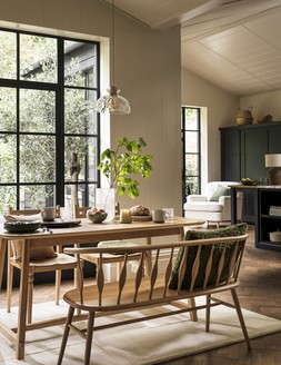 Forest Retreat Dining - Habitat Barnwell Pair of Oak Dining Chairs – Natural, &pound;220