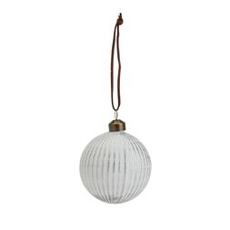 Habitat 3-pack Hanging Baubles - White & Silver, £10, 5662405