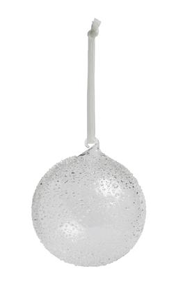 Habitat 3-pack Hanging Decoration, Handblown Clear Bubble Glass, £10, 5643156