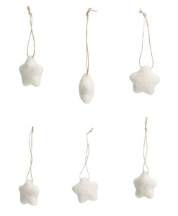Habitat 6-pack Mini Felt Star Decorations, £6, 142739708