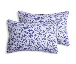 Habitat 60 Cotton Jackson Standard Pillowcase Pair - Blue, &pound;10