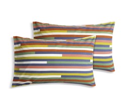 Habitat 60 Cotton Klee Print Standard Pillowcase Pair by Margo Selby - Multi, &pound;12