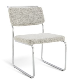 Habitat 60 Duomo Metal Dining Chair - Silver, £120, 3426650