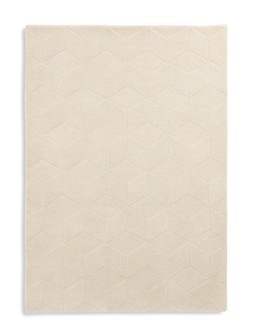 Habitat 60 Geo Carved Rug - 120x170cm - Natural, &pound;125