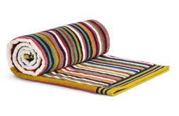 Habitat 60 Klee Stripe Bath Sheet by Margo Selby - Multicoloured, &pound;28