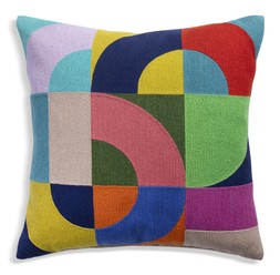 Habitat 60 Levi Embroidered Cushion by Margo Selby - Multicoloured - 43x43cm, &pound;20