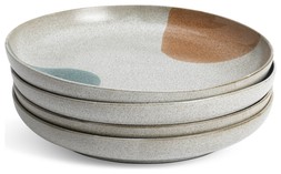 Habitat 60 Recast Set of 4 Stoneware Dinner Plates, &pound;24