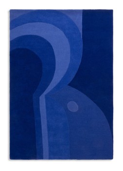 Habitat 60 Ripple Rug by Simone Brewster - 160x230cm - Blue, &pound;295