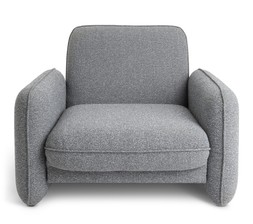 Habitat 60 Trac Fabric Armchair - Grey, £295, 3426423