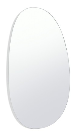 Habitat 60 Yumemi Oval Wall Mirror by Felix Conran - Pink - 90x45cm, &pound;125