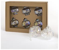 Habitat 6pk Baubles - Irredescent Shaped Baubles, 7297438, £10