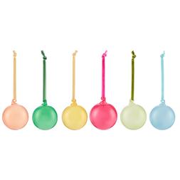 Habitat 6pk Bright Glass Baubles 6cm - Multicoloured, £8, no code