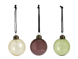 Habitat 9-pack Hanging Decorations - Jewel Tone 6cm Glass, £10, 144505497