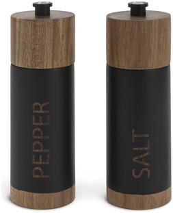 Habitat Acacia Wood Salt and Pepper Mill - Black, £18, 3105335