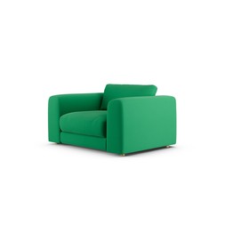 Habitat AYR Cuddle Chair Aquaclean Chenille Emerald Green 2