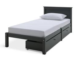 Habitat Brooklyn Single Bed Frame and Drawer - Green, £220, 7146998