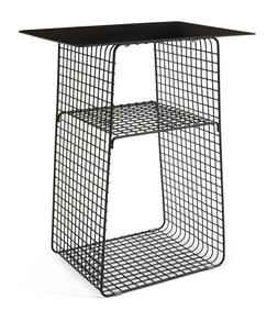 Habitat Cal Metal Bedside Table - Black, £35, 7166215