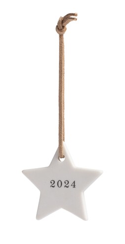 Habitat Ceramic Keepsake Mini Decoration - 2024 Star, £1, 144454941