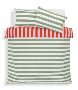 Habitat Christmas Festive Wide Stripe Bedding Set - Double, £20, 5640843, 2