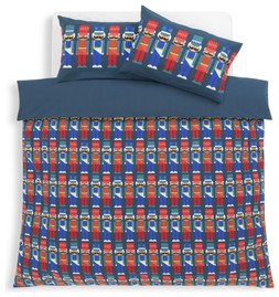 Habitat Christmas Nutcracker Printed Blue Bedding Set-Double, £20, 7147571