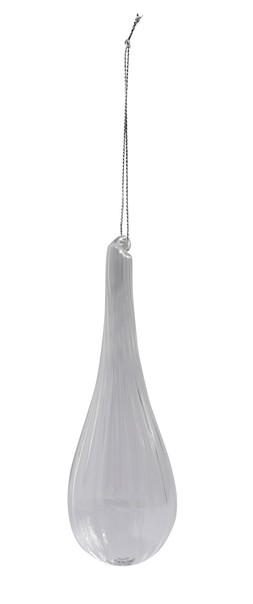 Habitat Clear Glass Droplet, £4, 7227484