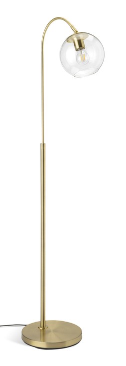 Habitat Coleman Brass Floor Lamp, £55, 7638451
